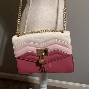 DKNY ombré pink crossbody purse